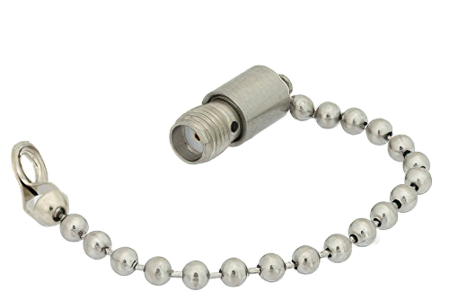 2 W RF ロード鎖付最大 18 GHz、SMA メス、防錆処理ステンレス鋼