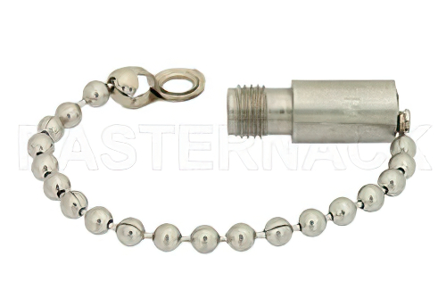 0.5 W RF ロード鎖付最大 40 GHz、2.92mm メス、防錆処理ステンレス鋼