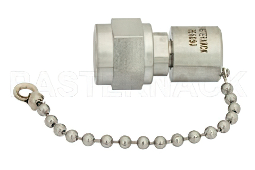 2 W RF ロード鎖付最大 18 GHz、TNC オス、防錆処理ステンレス鋼