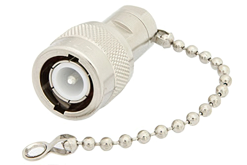 0.5 W RF ロード鎖付最大 1,000 MHz、C オス、ニッケルメッキ真鍮