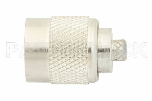 2 W RF ロード最大 4 GHz、TNC オス、ニッケルメッキ真鍮