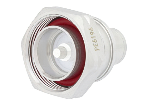 2 W RF ロード最大 6 GHz、7/16 DIN オス、IP67準拠トリメタルメッキ真鍮