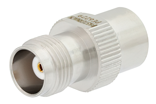 2 W RF ロード最大 6 GHz、TNC メス、トリメタルメッキ真鍮