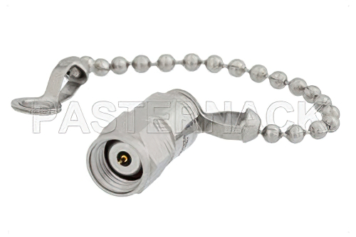 1 W RF ロード鎖付最大 65 GHz、1.85mm オス、防錆処理ステンレス鋼