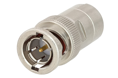 1 W RF ロード最大 2 GHz、75 Ω、BNC オス、トリメタルメッキ真鍮