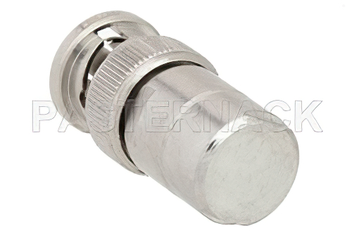 1 W RF ロード最大 2 GHz、75 Ω、BNC オス、トリメタルメッキ真鍮