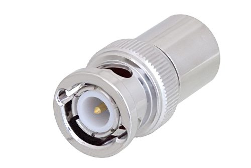 2 W RF ロード最大 3 GHz、BNC オス、トリメタルメッキ真鍮