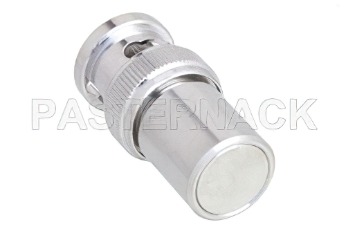 2 W RF ロード最大 3 GHz、BNC オス、トリメタルメッキ真鍮