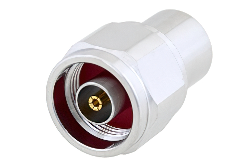 2 W RF ロード最大 6 GHz、逆極性、N オス、トリメタルメッキ真鍮