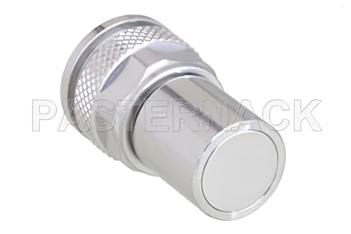 2 W RF ロード最大 6 GHz、TNC オス、トリメタルメッキ真鍮