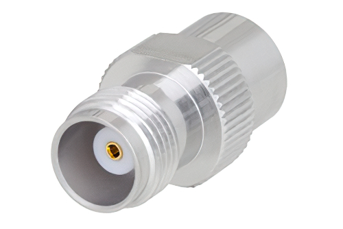 2 W RF ロード最大 6 GHz、TNC メス、トリメタルメッキ真鍮