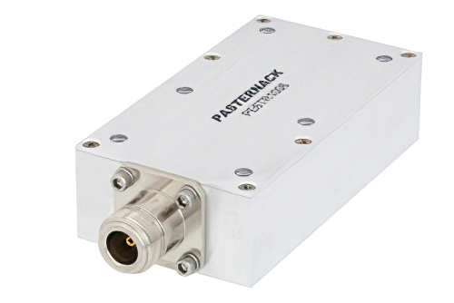 大電力 800 W RF ロード最大 500 MHz、N メス、化成フィルムメッキアルミニウム