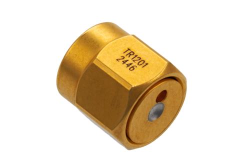 1 W RF 終端, 極低温, DC ～ 18 GHz, SMA オス 入力  ステンレス鋼本体,