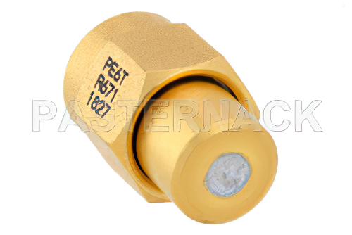 2 W RF ロード最大 26.5 GHz、SMA オス、金メッキステンレス鋼