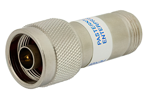 50 Ω N メス 〜 75 Ω N オス 整合パッド、DC 〜 500 MHz