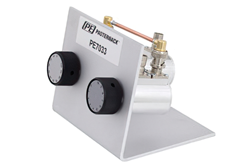 二段 0-80 dB ロータリ ベンチ 減衰器; BNCジャック; 1 W; DC-2 GHz