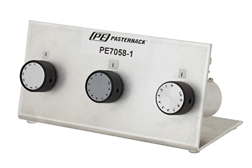 1 W; DC-1 GHz BNCジャック; 三段ベンチトップロータリ減衰器