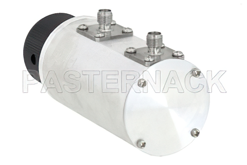 0 〜 70 dB ロータリーステップ減衰器、SMA メス 〜 SMA メス、10 dB ステップ 最大 2 W 、最大 2.2 GHz