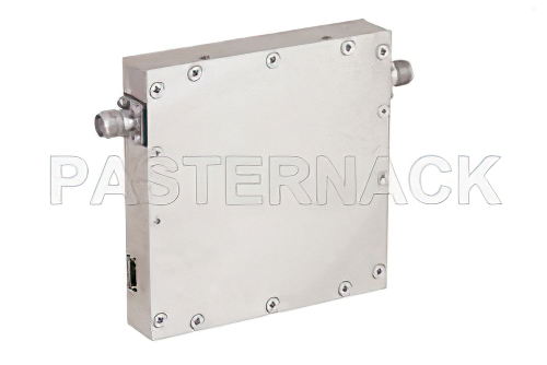 USB 制御プログラマブル減衰器、95 dB、200 MHz 〜 6 GHz、1 dB ステップ、SMA メス