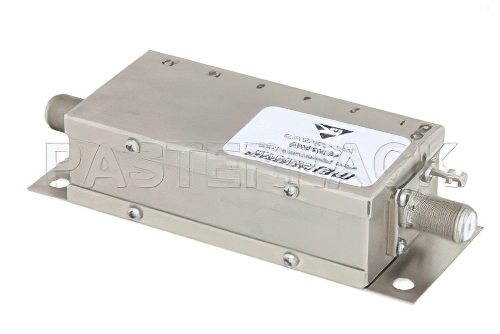 6 ビットリレー制御プログラマブル減衰器、63 dB 、最大 1,000 MHz、75 Ω、1 dB ステップ、+12V、F メス