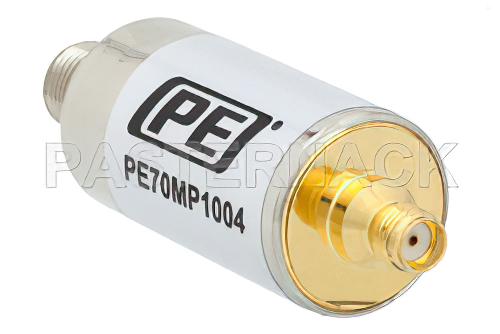 50 Ω SMA メス 〜 75 Ω F メス 整合パッド、0.009 MHz 〜 3 GHz