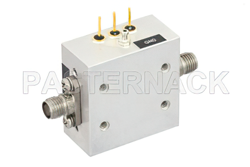 SPST、PIN ダイオードスイッチ、動作周波数 50 MHz 〜 26.5 GHz、最大 1 W (+30 dBm)、SMA