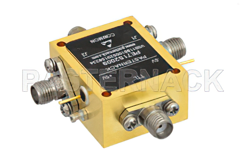 SPDT、PIN ダイオードスイッチ、動作周波数 70 MHz 〜 26.5 GHz、最大 0.5 W (+27 dBm)、SMA