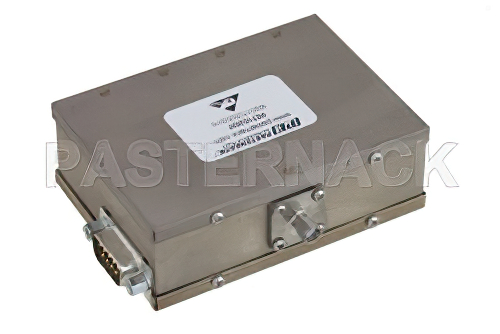 吸収型 SP4T、PIN ダイオードスイッチ、動作周波数 5 MHz 〜 3 GHz、最大 1 W (+30 dBm)、SMA