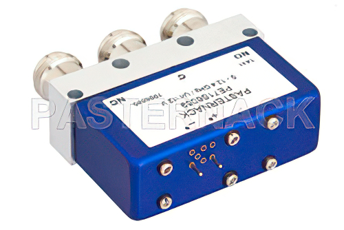 SPDT 電気機械式リレーフェールセーフスイッチ、DC 〜 12.4 GHz、最大 700 W、12 V、N