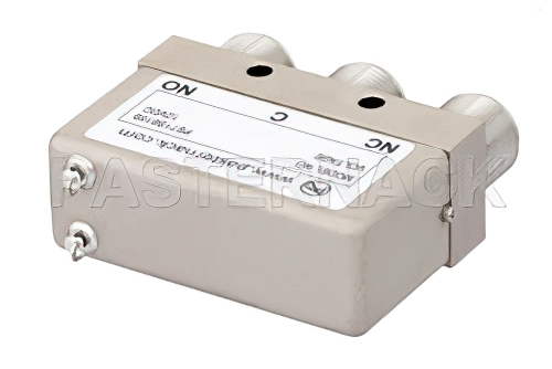 SPDT 電気機械式リレーフェールセーフスイッチ、DC 〜 12.4 GHz、160 W、12 V、N