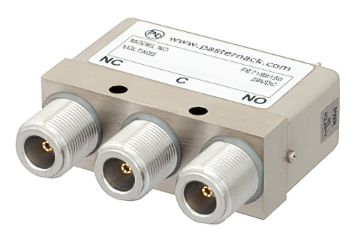 SPDT 電気機械式リレーフェールセーフスイッチ、DC 〜 12.4 GHz、160 W、28 V、N