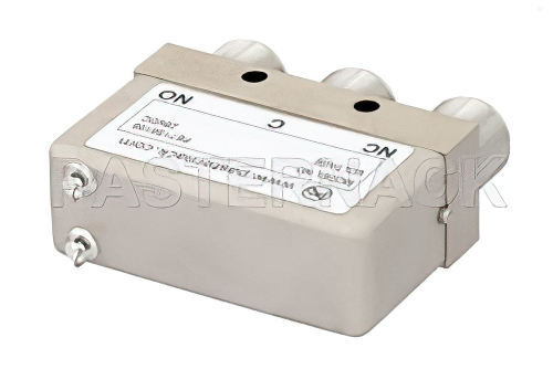SPDT 電気機械式リレーフェールセーフスイッチ、DC 〜 12.4 GHz、160 W、28 V、N