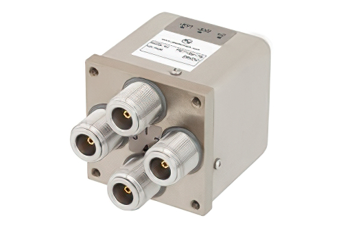 トランスファ電気機械式リレーラッチングスイッチ、DC 〜 12.4 GHz、160 W、28 V、セルフカットオフ、ダイオード、N