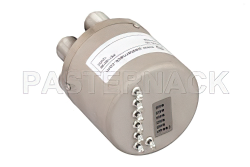 SP6T 電気機械式リレーノーマルオープンスイッチ、DC 〜 10 GHz、50 W、12 V、N