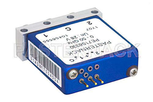 SPDT 電気機械式リレーラッチングスイッチ、DC 〜 50 GHz、最大 80 W、28 V、2.4mm