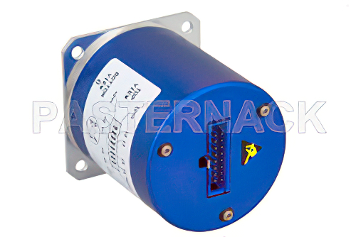 SP4T 0.03 dB 低挿入損失劣化度 電気機械式リレーラッチングスイッチ、終端、DC 〜 20 GHz、70 W、24 V、インジケータ、セルフカットオフ、リセット、SMA