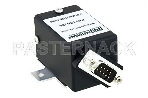 トランスファ電気機械式リレーフェールセーフスイッチ、DC 〜 18 GHz、最大 90 W、24 V、SMA