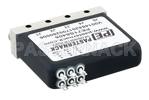 DP3T 電気機械式リレーラッチングスイッチ、DC 〜 18 GHz、最大 90 W、28 V、インジケータ、SMA