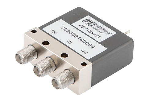 SPDT Electromechanical Relay Failsafe Switch, DC to 26.5 GHz, 90W, 28V, SMA