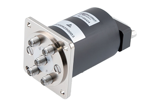 SP4T Electromechanical Relay Failsafe Switch, DC to 26.5 GHz, 90W, 28V, SMA
