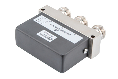 SPDT Electromechanical Relay Latching Switch, DC to 12 GHz, 600W, 28V Indicators, TTL, Diodes, Self Cut Off, N