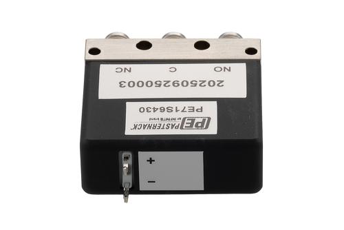 SPDT Electromechanical Relay Failsafe Switch, DC to 26.5 GHz, 90W, 24V, SMA