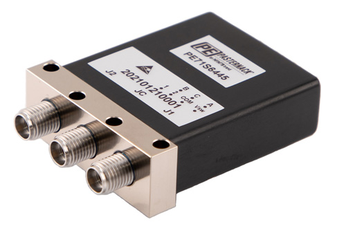SPDT メカニカルリレー ラッチング スイッチ, セルフカットオフ, DC ～ 40 GHz, 10W, 5M ライフサイクル, 12V, インジケータ, TTL, 抑制ダイオード, 2.92mm