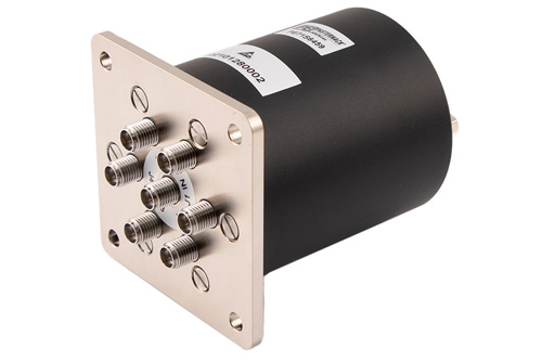 SP6T メカニカルリレー ラッチング スイッチ, セルフカットオフ, DC ～ 40 GHz, 10W, 2M ライフサイクル, 28V, オートリセット, +COM 抑制ダイオード, 2.92mm