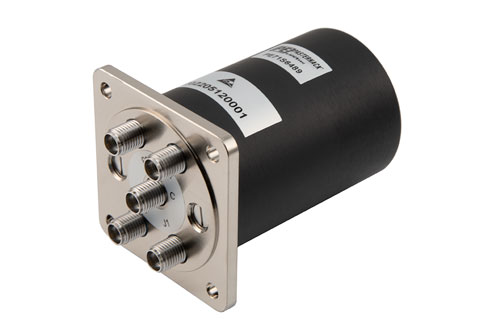 SP4T メカニカルリレー ノーマルオープン スイッチ, DC ～ 40 GHz, 3W, 28V, インジケータ, TTL, 2.92 mm