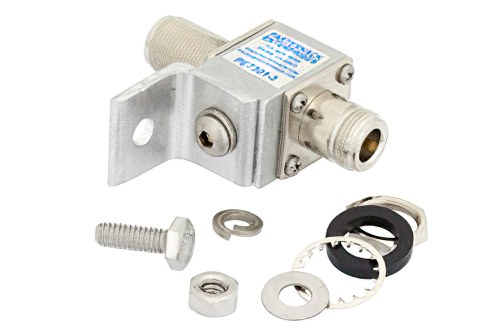 Nジャック バルクヘッド 同軸サージプロテクタ