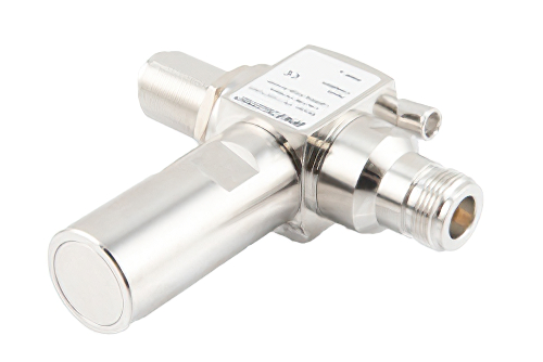 Quarter Wave Stub RF Surge Protector, Type N F/F, Low PIM, 800 - 2,250MHz