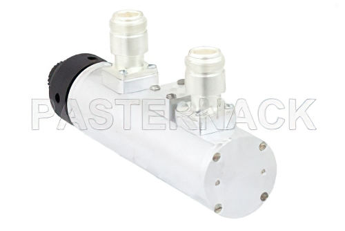 0 〜 50 dB ダイヤル式ステップ減衰器、N メス 〜 N メス、1 dB ステップ 最大 2 W 、最大 2.7 GHz