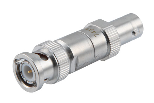 1dB 50 Ω 固定減衰器 BNC オス ～ BNC メス 4GHz 定格 2 W