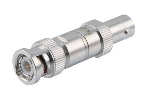 2dB 50 Ω 固定減衰器 BNC オス ～ BNC メス 4GHz 定格 2 W